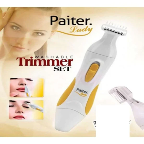 Paiter 3 In 1 Electric Lady Shaver Cell Operated - Image 4