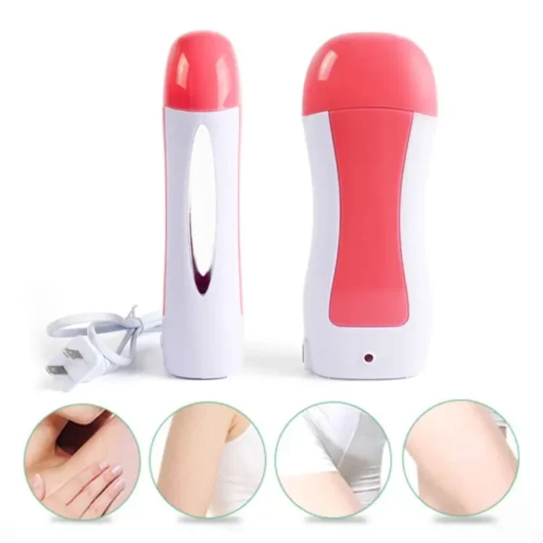 Roll On Wax Depilatory Heater Waxing Hot Cartridge Hair Removal Roller Portable Epilator - Image 6