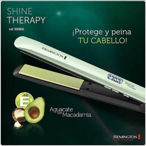 Remington hair straightener Shine Therapy Hair Straightener Flat Iron Floating Ceramic LCD Straightening Irons - Image 13