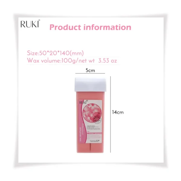 Refill Wax for Women, Roll On Wax Refill for Hair Areas of the Body, Roller Waxing Hair Removal Depilatory Refill Wax with different flavour (1 Pc) (Random Flavors) - Image 15