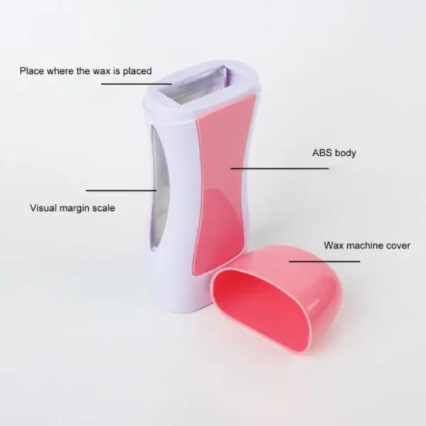 Roll On Wax Depilatory Heater Waxing Hot Cartridge Hair Removal Roller Portable Epilator - Image 9