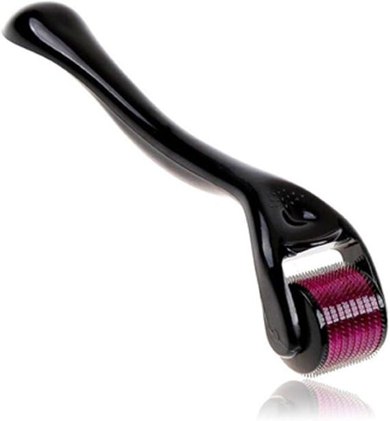 Derma Roller (0.5 size only) Titanium Micro Needles for Beard Growth and Hair Loss 0.5mm Smoothen Skin & Reduce Fine Lines Face roller best - Image 7