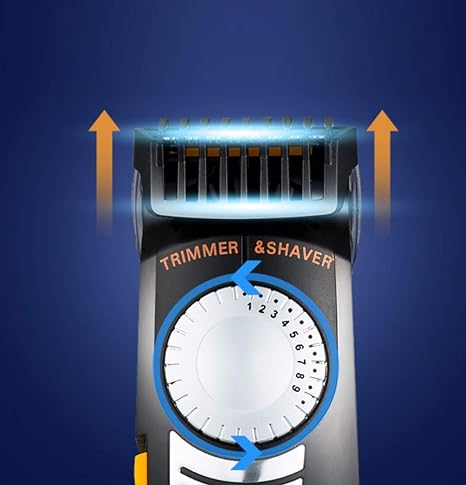 Hair Clippers,Electric Shaver and Hair Clipper, Mens Clippers for Hair Cutting Professional,Cordless Rechargeable Electric Hair Cutting Kit for Men - Image 9