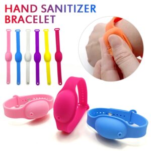Sanitizer Dispenser Bracelets - Portable, Colorful, and Convenient(Pack of 1)