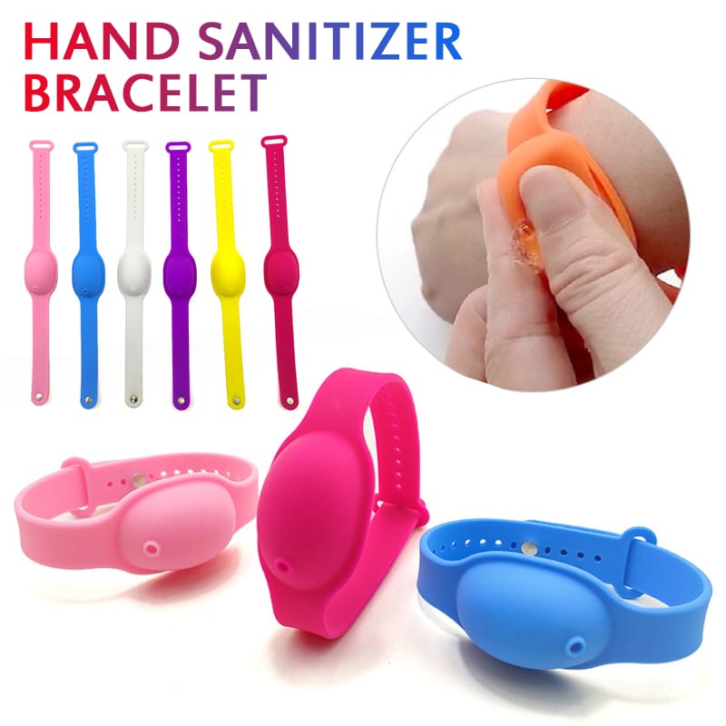 Sanitizer Dispenser Bracelets - Portable, Colorful, and Convenient(Pack of 1)
