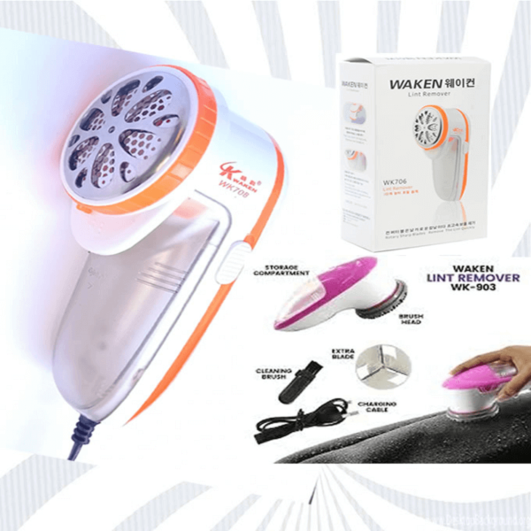 WK-708 Waken Electric Fabric Fuzz Cleaner And Lint Remover Electric Fabric Shaver/Lint Remover - Image 5