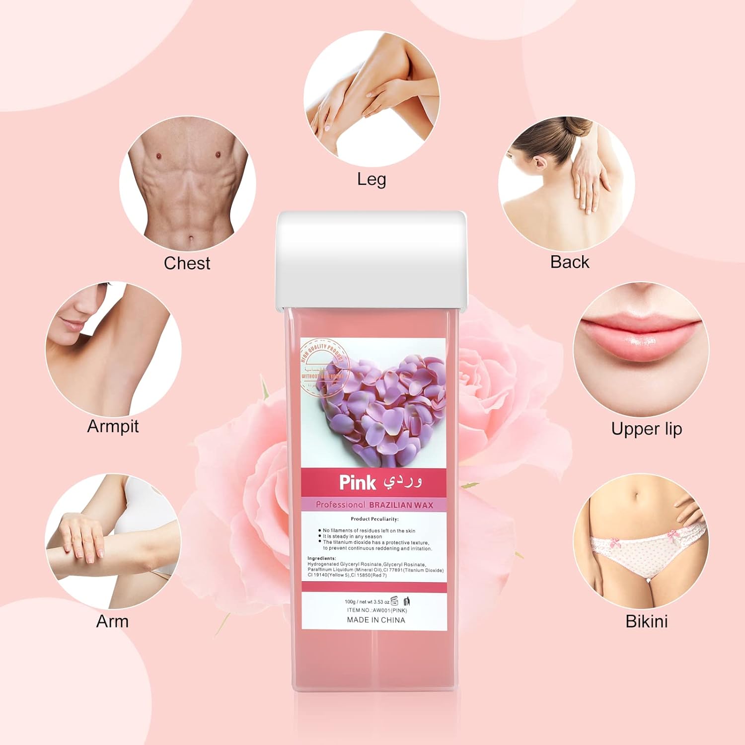 Refill Hair Removal Wax Roller,( random flavor) - Image 7