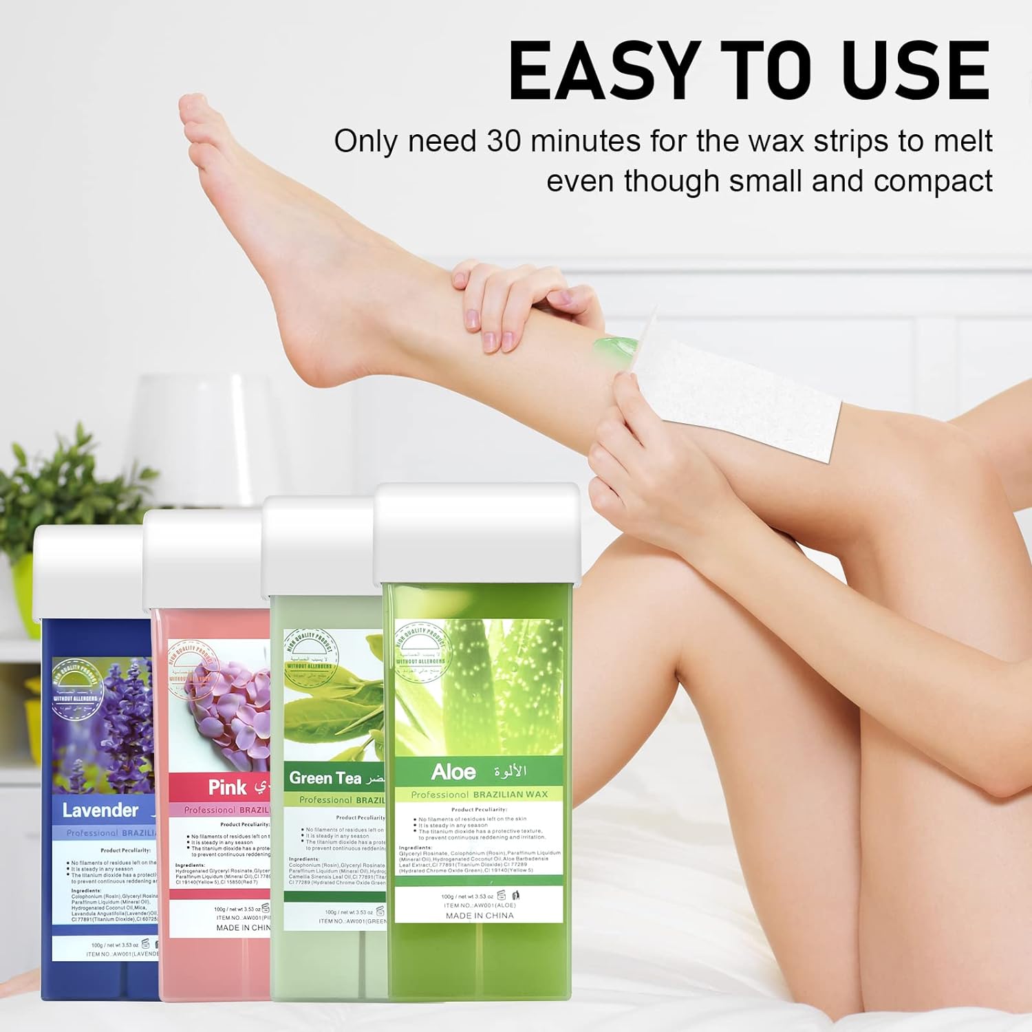 Refill Hair Removal Wax Roller,( random flavor) - Image 6