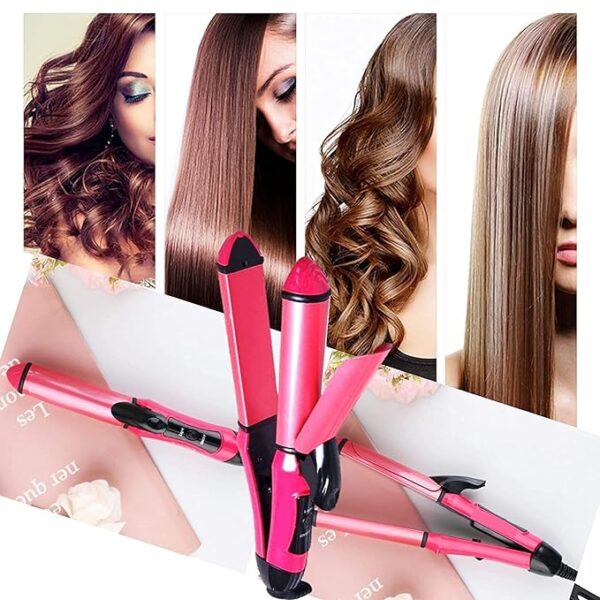 Hair Straightener|  2 in 1...Hair straightener and curler. - Image 4