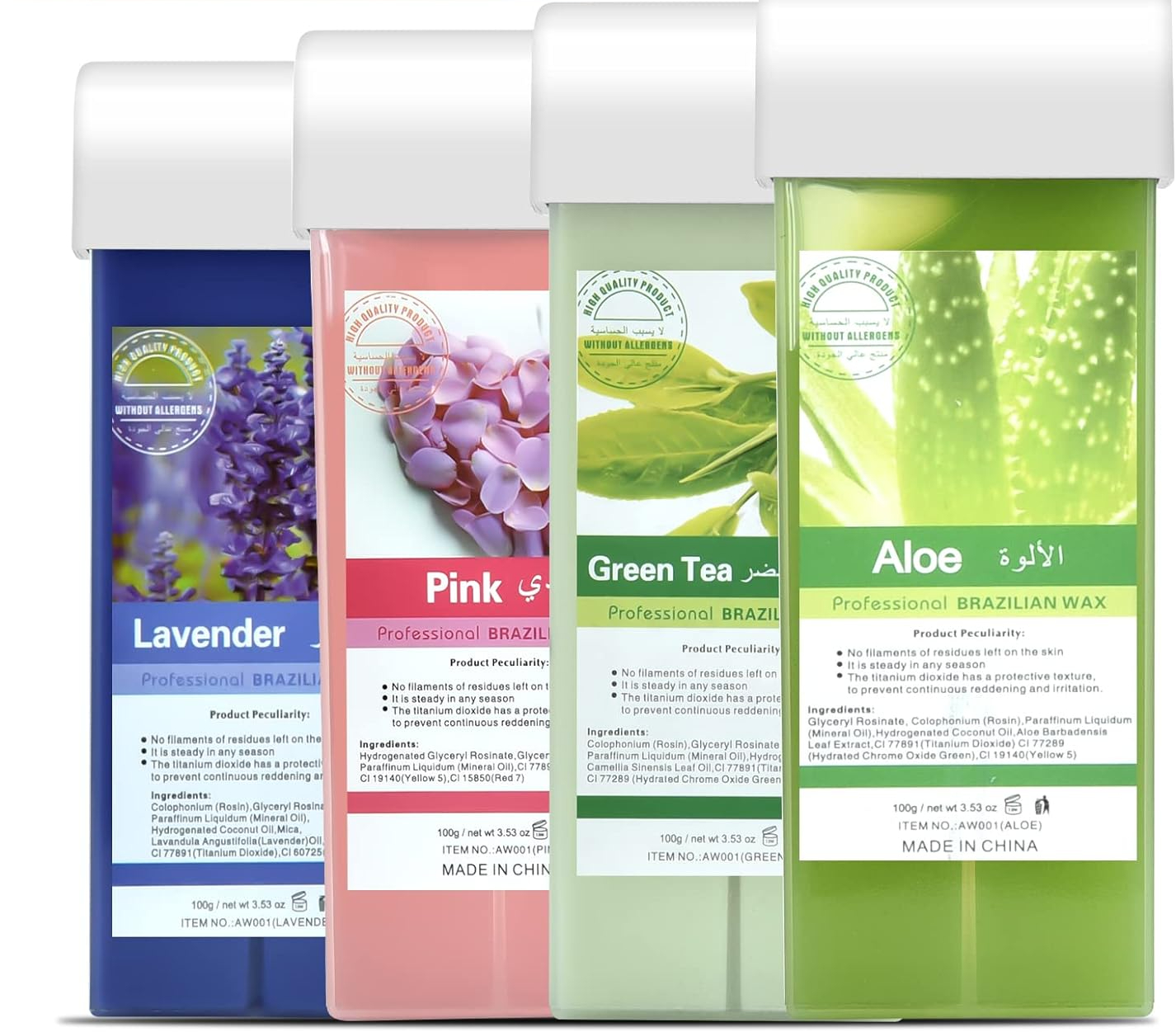 Refill Hair Removal Wax Roller,( random flavor)