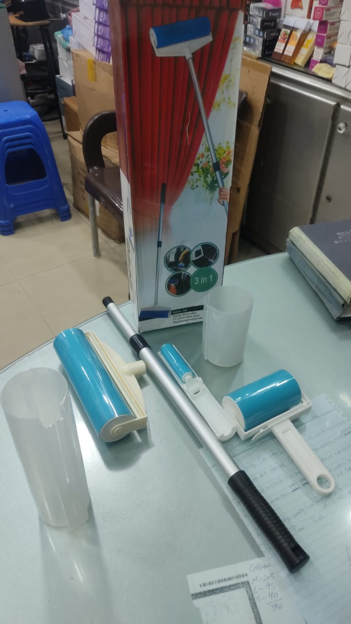 Roller Dog Cat Hair Remover - Reusable Sticky Washable Pet Hair Roller Dust Picker Cleaner Brush - Image 8