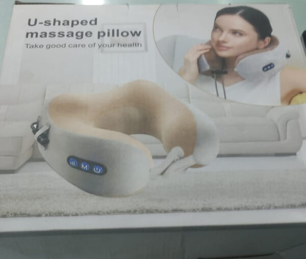 Jinserta Neck Cushion Massager - USB Charging Massage Pillow - Image 4