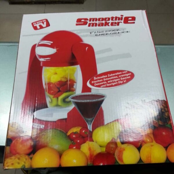 Smoothie Maker  Mixer Blender Bottle Cup Blender  Healthy Drink Fruit Ice Crusher Slush Maker(random color) - Image 3
