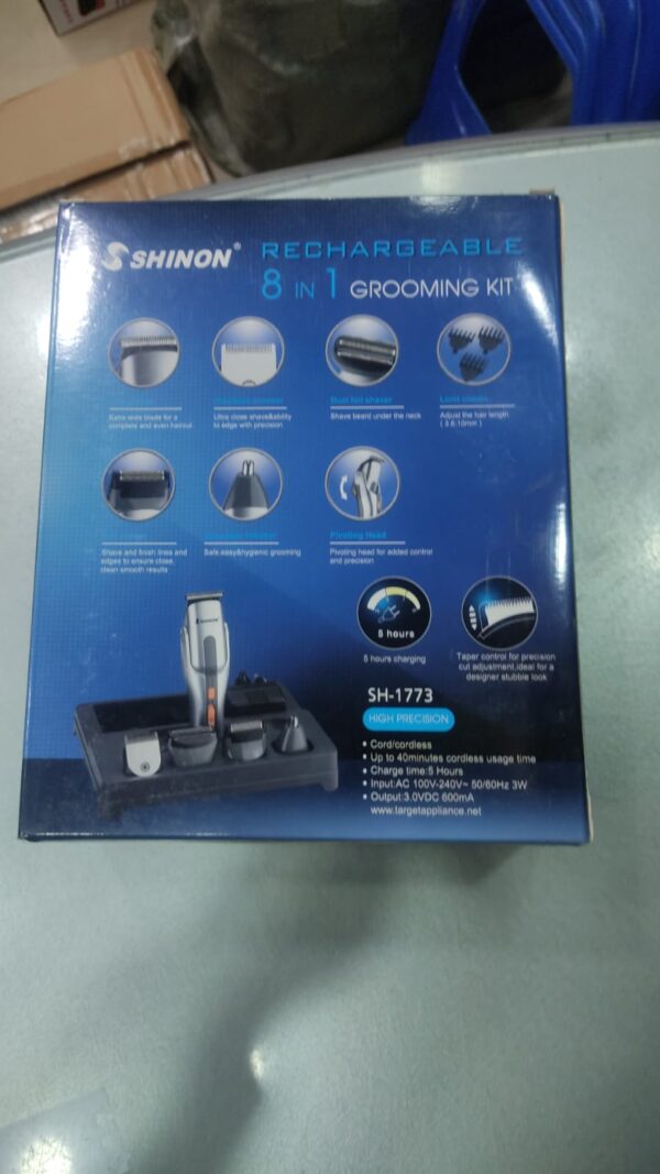 Shinon 8 in 1, Grooming kit | Sh-1733 - Image 2