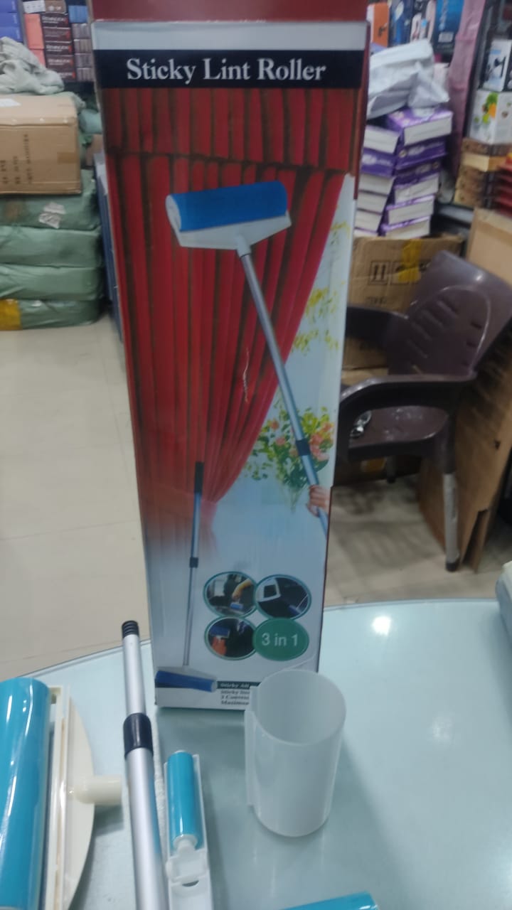 Roller Dog Cat Hair Remover - Reusable Sticky Washable Pet Hair Roller Dust Picker Cleaner Brush - Image 7