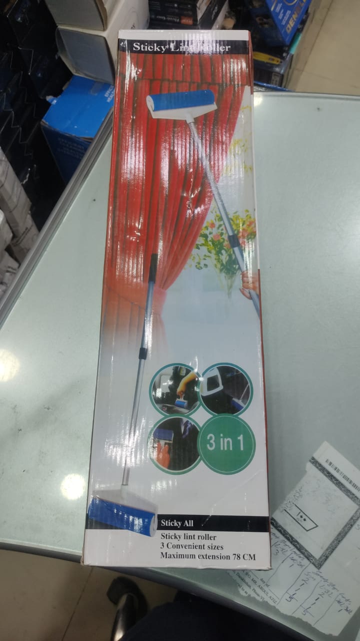 Roller Dog Cat Hair Remover - Reusable Sticky Washable Pet Hair Roller Dust Picker Cleaner Brush - Image 5