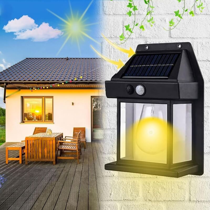 Solar Motion Sensor Waterproof Wall Light (HMW) - Image 4