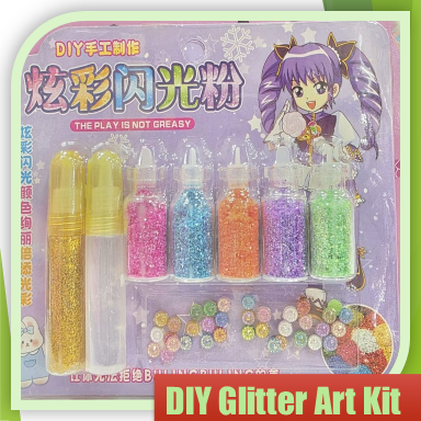 DIY Glitter Art Kit