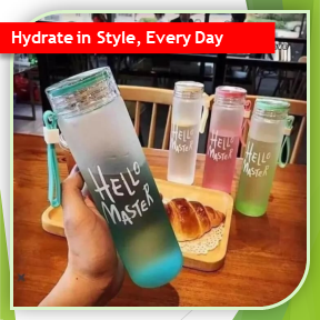 Hello Master Water Bottle | Random Colors (HMW)