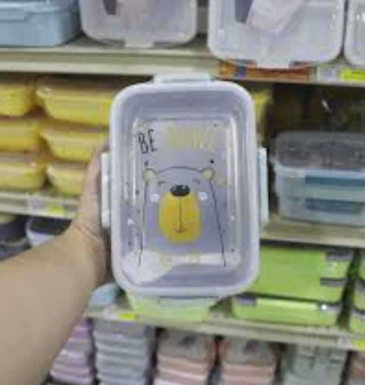 Lunch box inside Metel Body with Spoon High Quality - Image 5