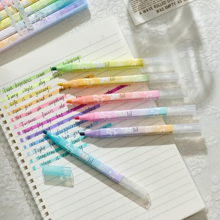 Magic Markers Noting Glitter Erasable Highlighters Set - Image 2