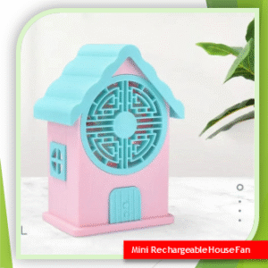 Mini Rechargeable House Fan, Cool Comfort, Anytime Anywhere