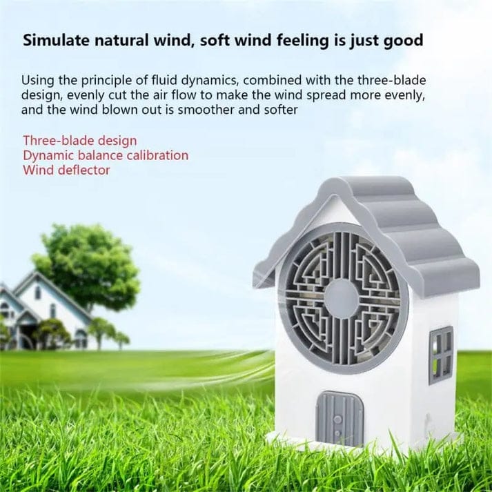 Mini Rechargeable House Fan, Cool Comfort, Anytime Anywhere - Image 2