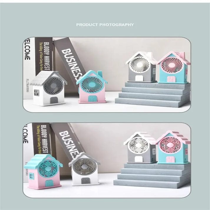Mini Rechargeable House Fan, Cool Comfort, Anytime Anywhere - Image 3