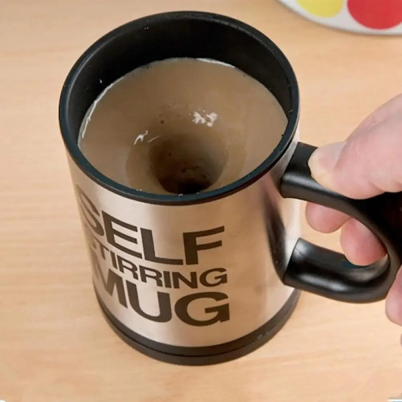 Self Stirring Coffee Mug, Automatic Mixing Travel Cup - Image 4
