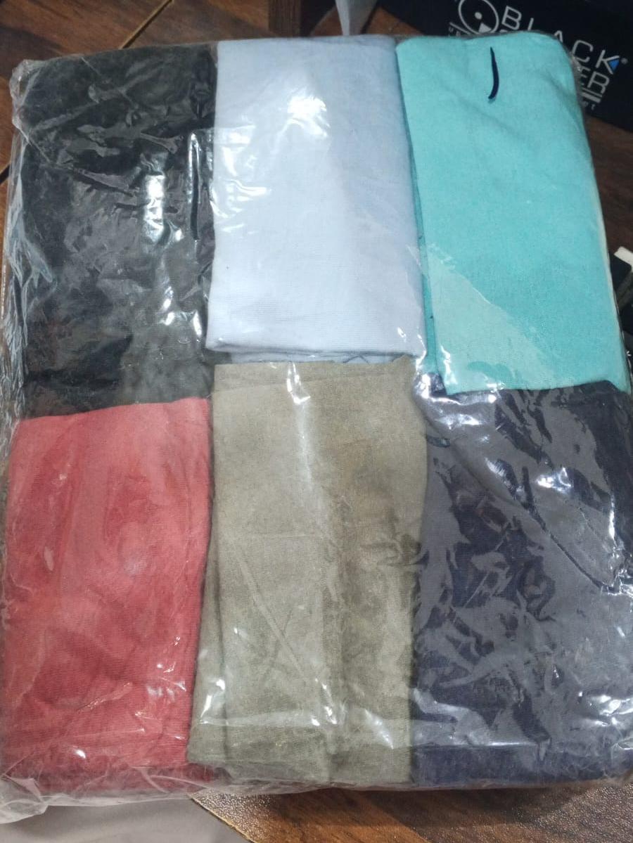 Pack of 6 Baby Soft Mini Face Towels | Multi-Purpose Washcloth Set (Qd) (EX) - Image 5