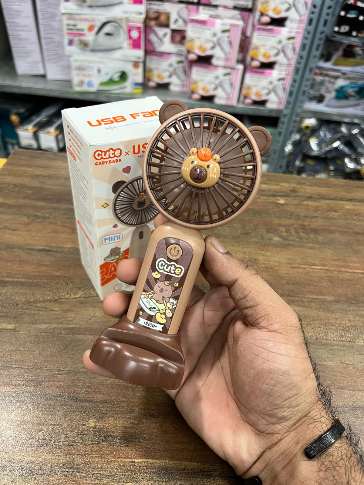 Hot Sale Portable Mini Fan | Multiple Designs Available (Qd) - Image 5