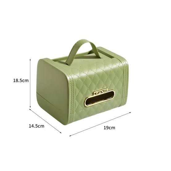 Handbag Style Tissue Box Holder | Stylish Home Organizer - Image 4