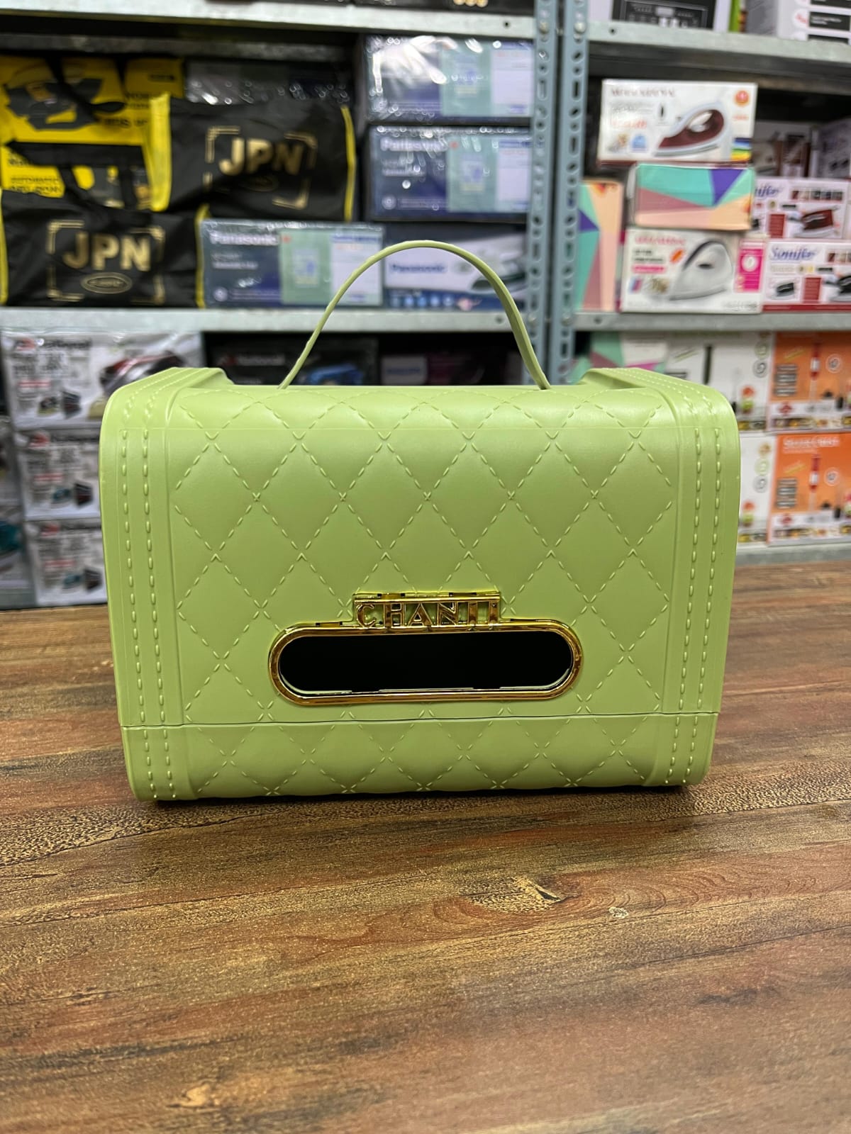 Handbag Style Tissue Box Holder | Stylish Home Organizer - Image 7