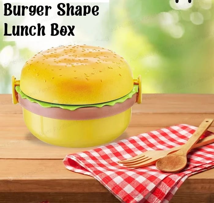 3-Layer Burger Style Lunch Box (Qd) - Image 2