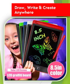 8.5-Inch Multicolor LCD Writing & Drawing Tablet (HMW)