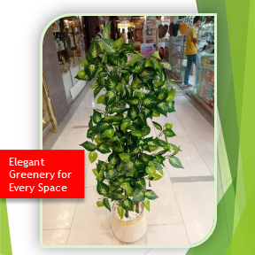Artificial Rubber Plant for Indoor Home Décor 5 ft. (FGT)
