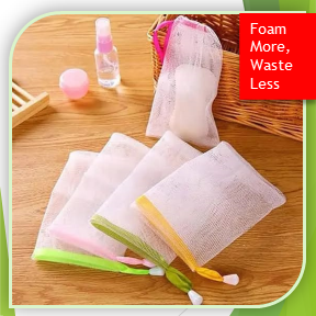 Soap Net Mesh Pouch | Pack of 3 (Qd)