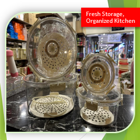 4-Piece Acrylic Airtight Storage Container Set (SC)