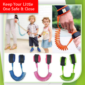 Kids Anti-Lost Safety Wrist Link Harness Strap (AFT)