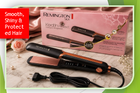 emington Keratin Protect Intelligent Hair Straightener (QD)