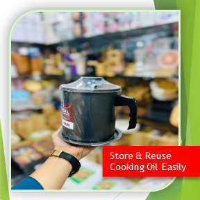 Stainless Steel Oil Filter & Grease Storage Pot (ILG)
