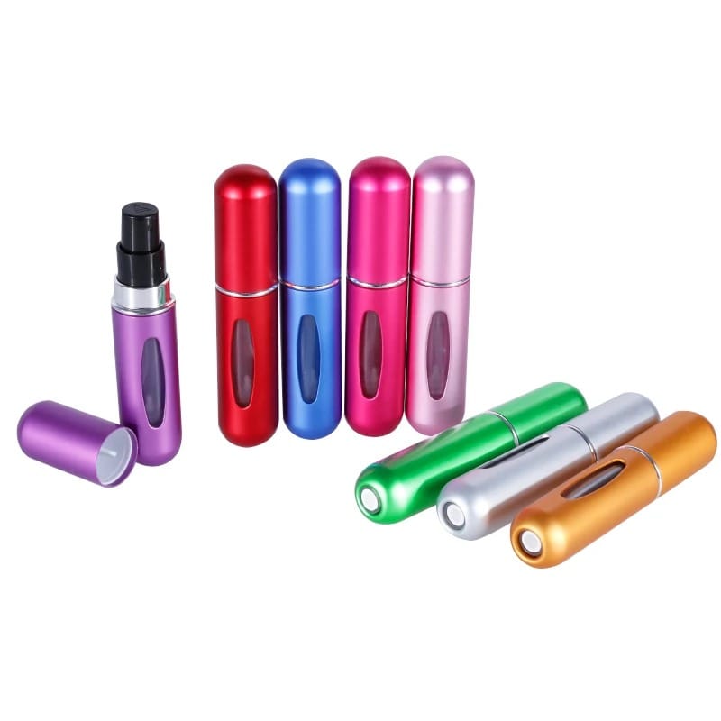 Portable Perfume Refill Atomizer | Easy Carry Travel Spray Bottle (Qd) - Image 2