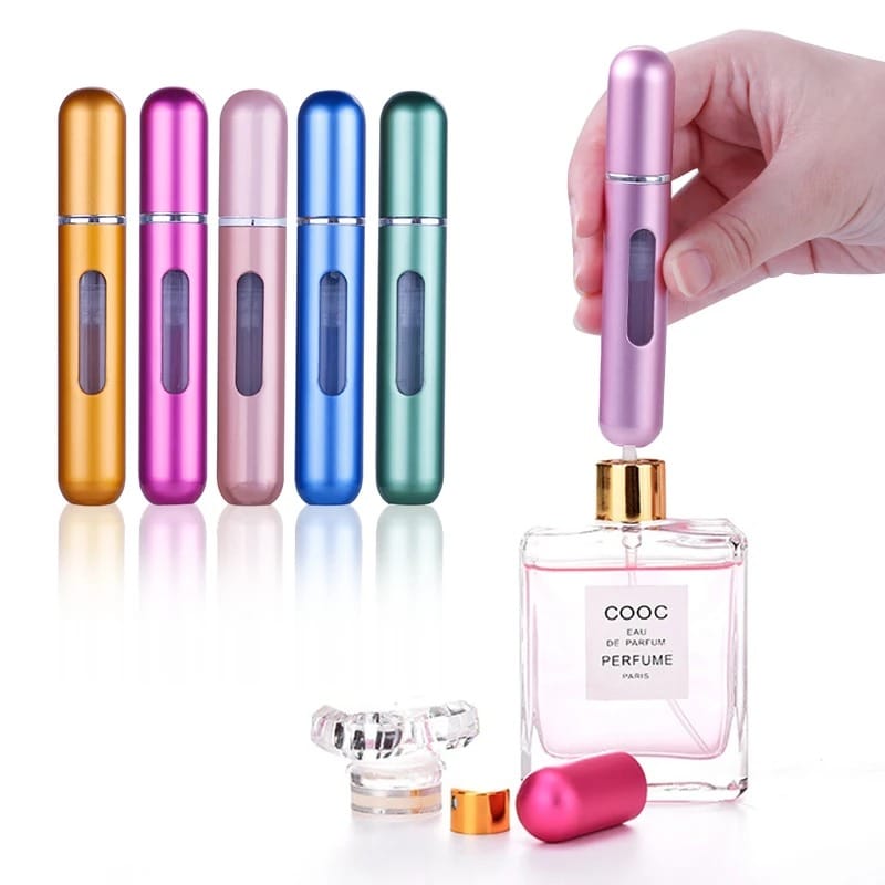 Portable Perfume Refill Atomizer | Easy Carry Travel Spray Bottle (Qd) - Image 3