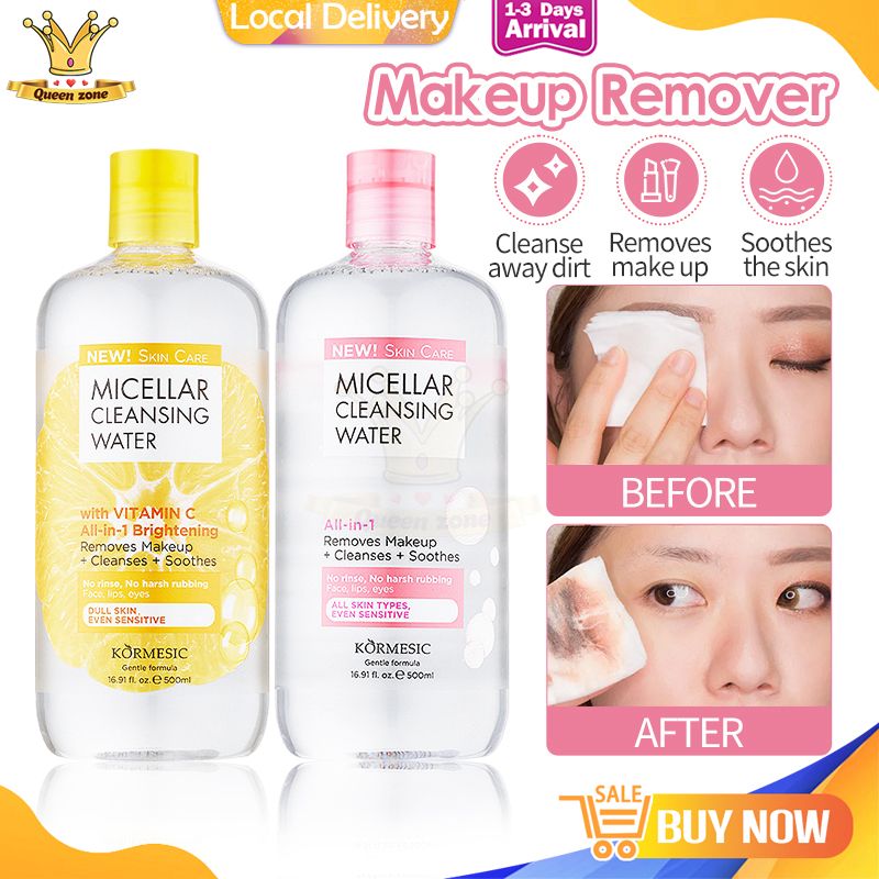 Kormesic Micellar Cleansing Water – 500ml (BE) - Image 2