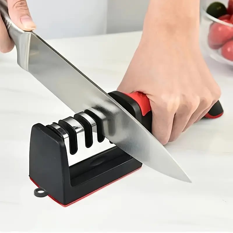 Professional 3-Stage Knife Sharpener for Kitchen Knives (HC) - Image 3