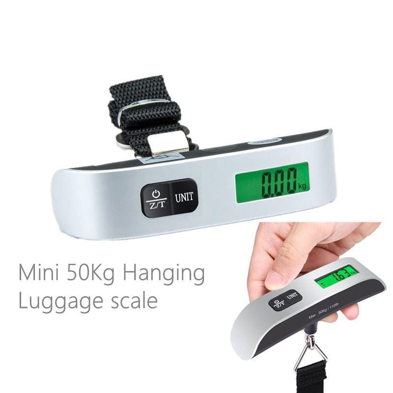 Portable Digital Luggage Scale with LCD Display – 50KG/110LB (HC) - Image 3