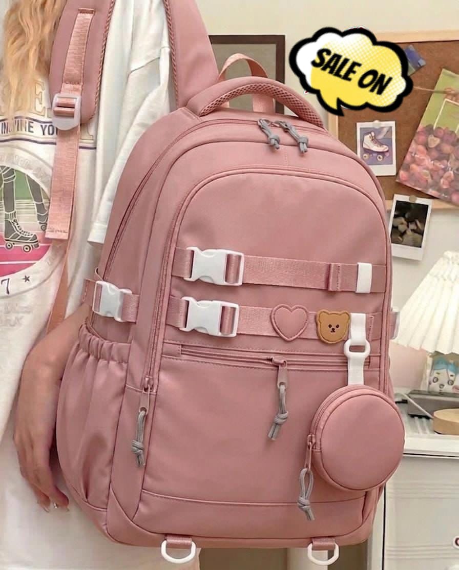 Imported Premium Parachute Backpack with Hanging Pouch (ASB) - Image 6