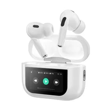 A9 Pro Touch Screen ANC/ENC Wireless Earbuds (Qd) - Image 3