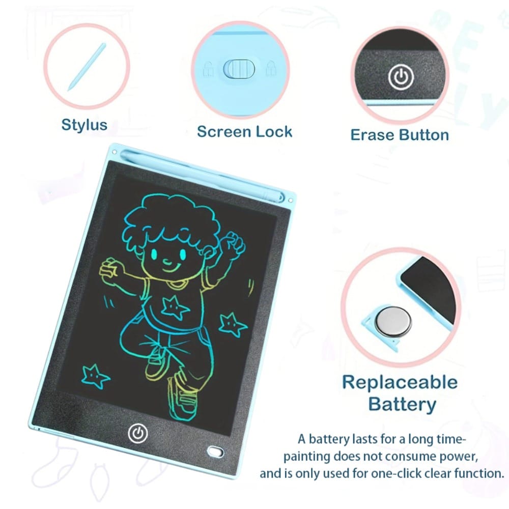 8.5-Inch Multicolor LCD Writing & Drawing Tablet (HMW) - Image 3