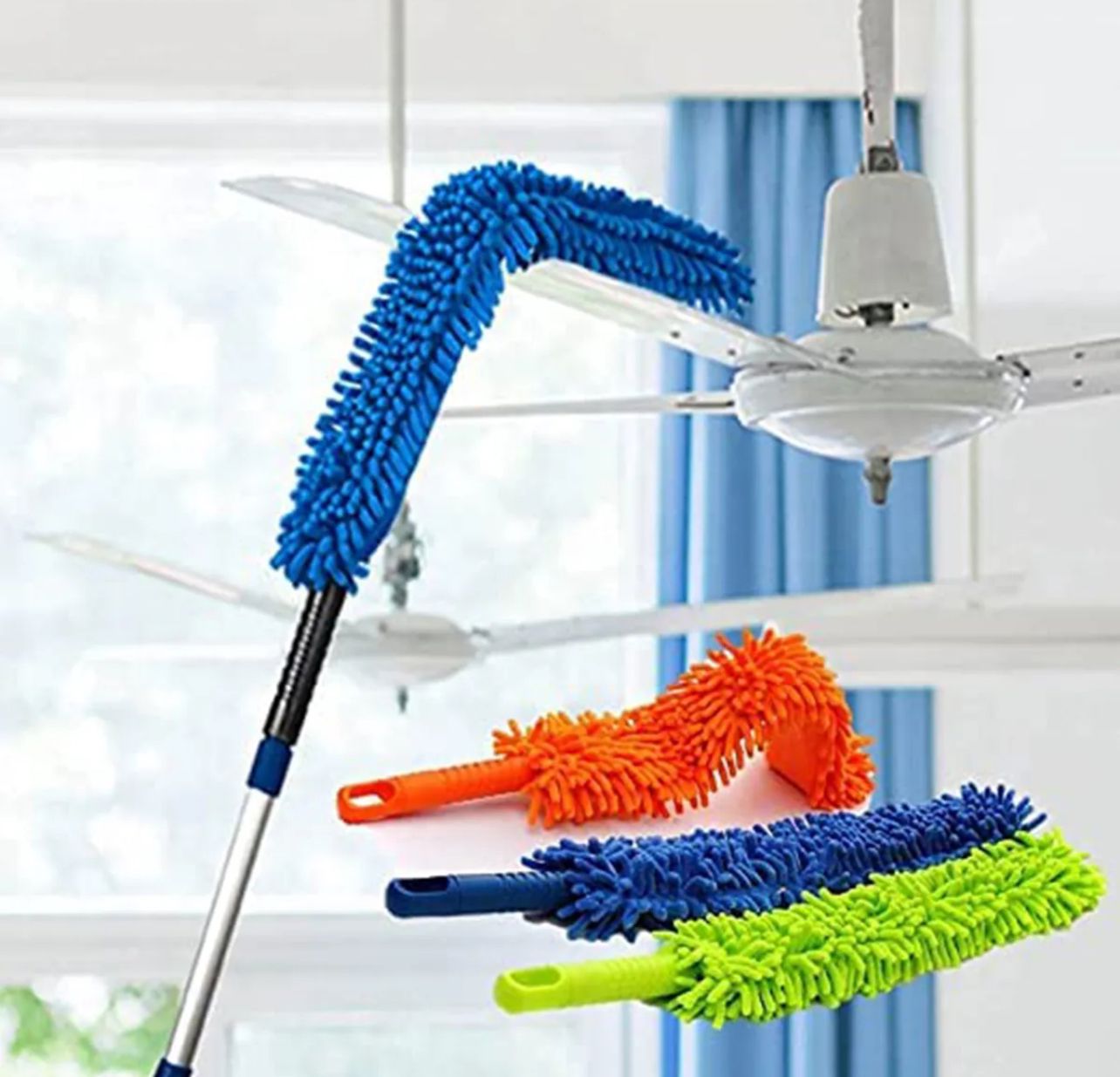Expandable Fan Duster Brush – Random Colors (ex) - Image 2